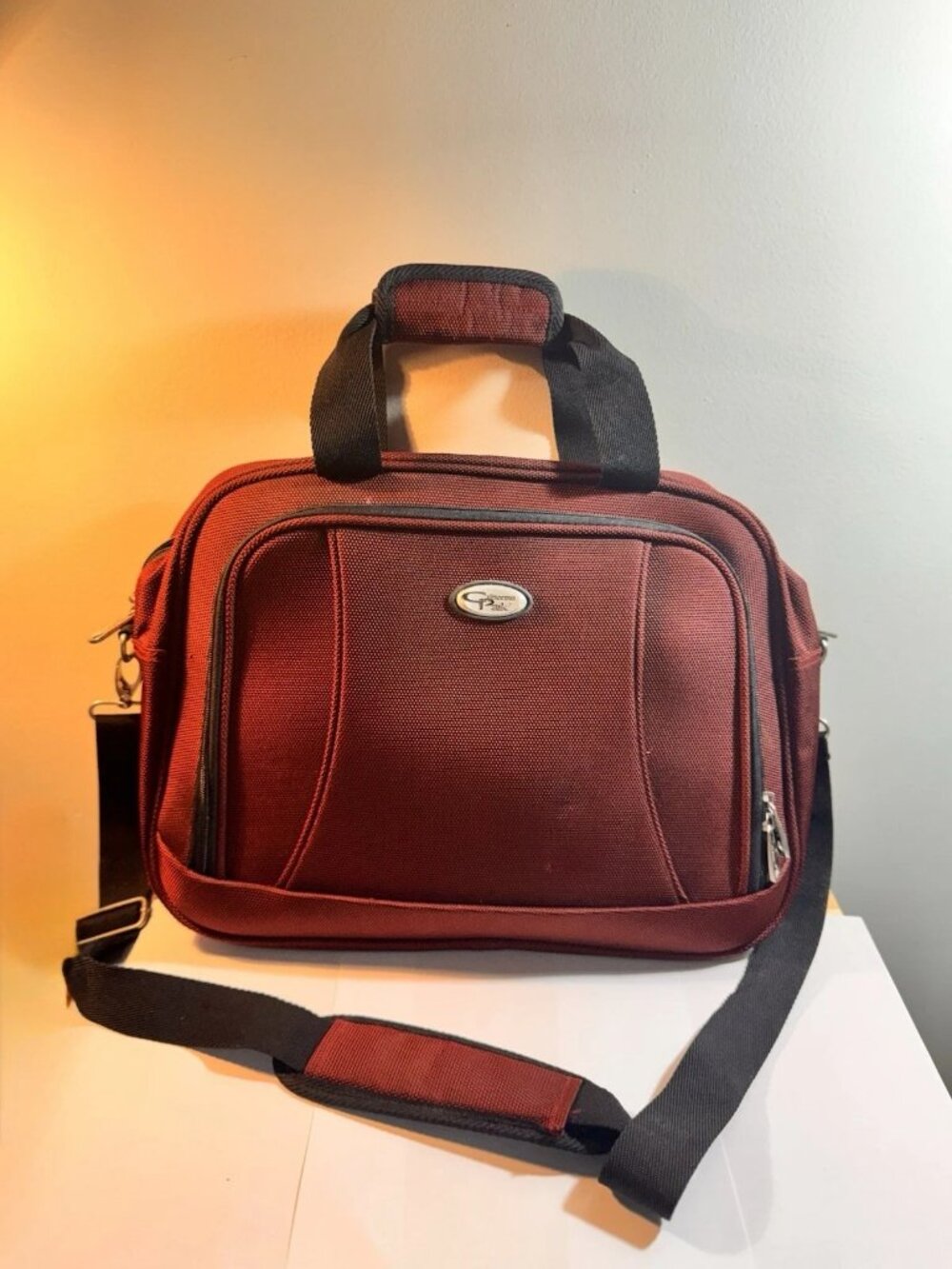 California Pack Burgundy Utility Bag β Travel, Work, Daily Use